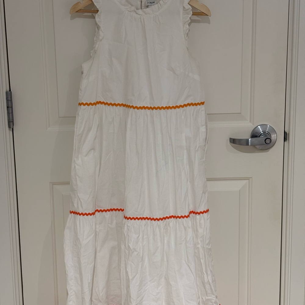 J. Crew Factory Cotton Babydoll Summer Dress Size 6 - Picture 2 of 7
